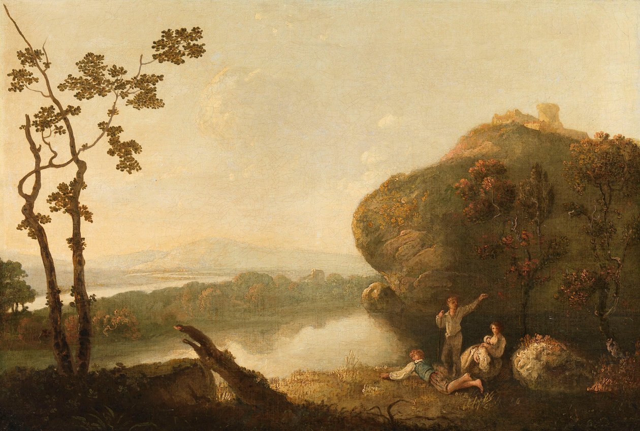 Widok w pobliżu Rzymu autorstwa Richard Wilson