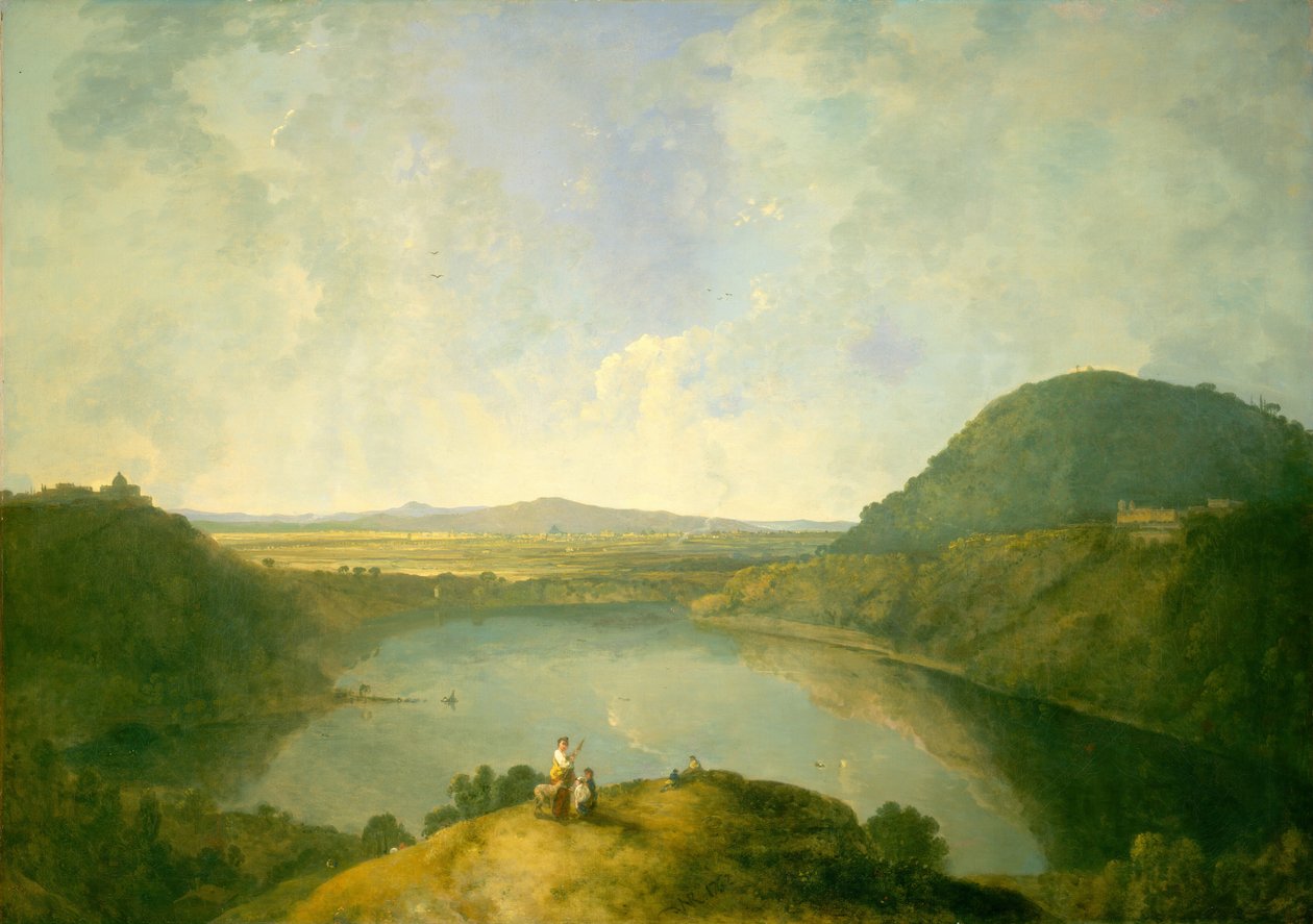 Jezioro Albano autorstwa Richard Wilson