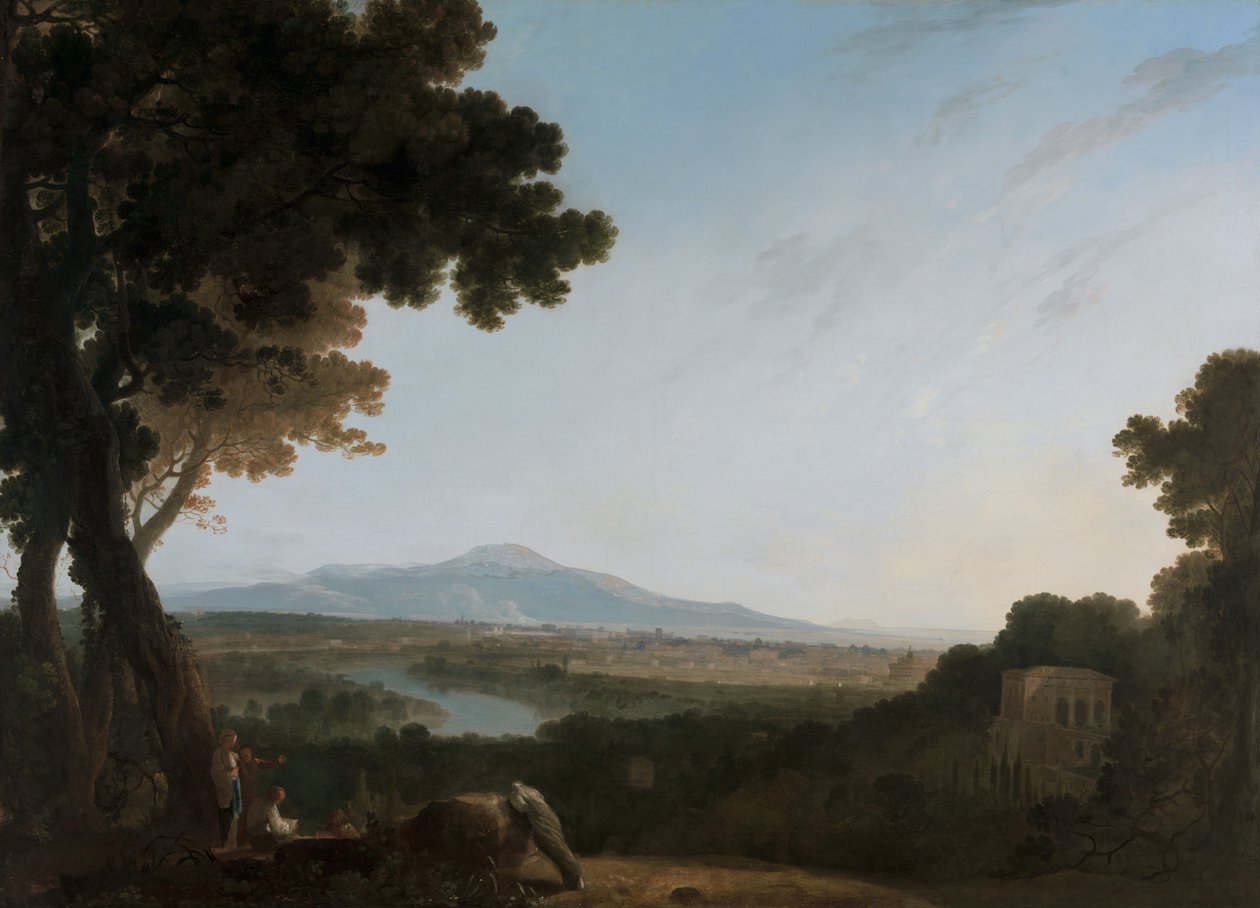 Rzym z Villa Madama autorstwa Richard Wilson