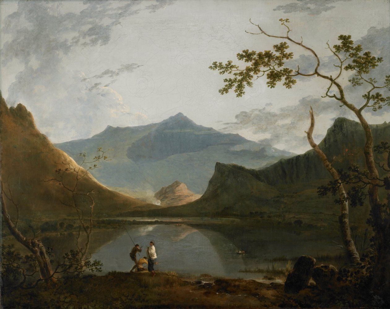Snowdon widziany z jeziora Llyn Nantlle  autorstwa Richard Wilson