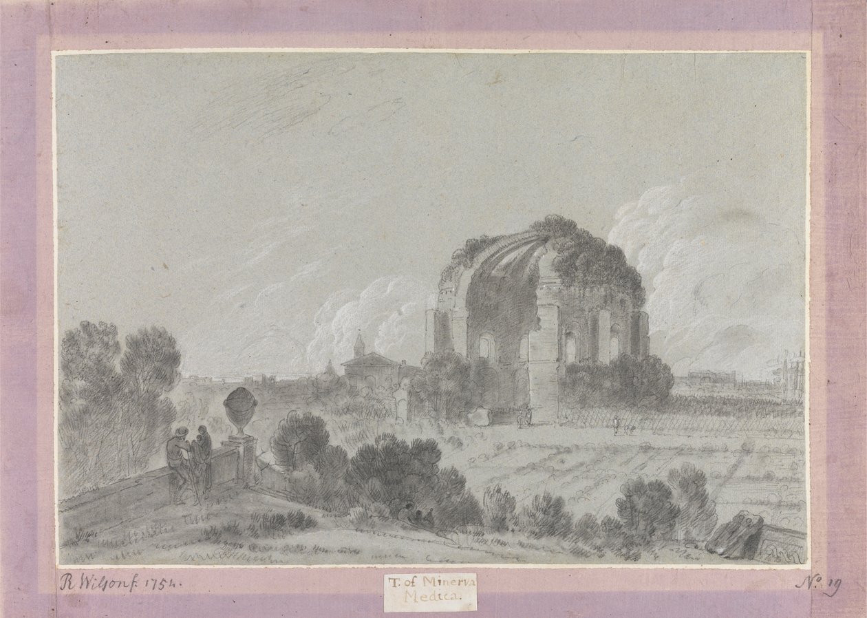 Templo de Minerva Medica, Romepolish autorstwa Richard Wilson