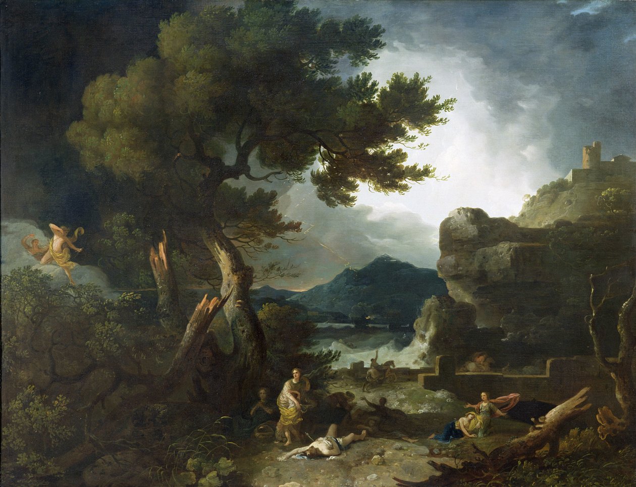 Zniszczenie dzieci Niobe autorstwa Richard Wilson