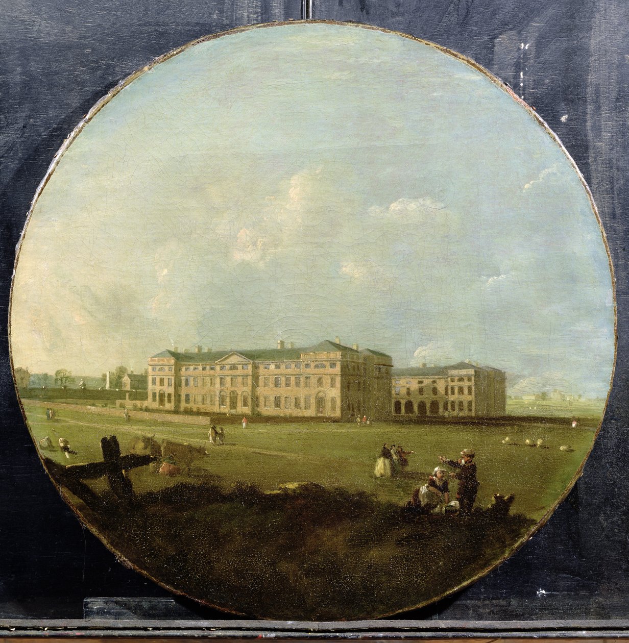 Szpital Foundling Thomasa Corama, ok. 1746 r. autorstwa Richard Wilson