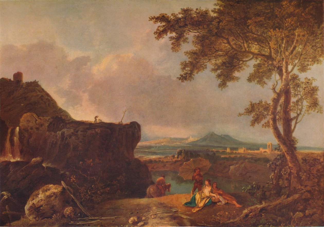 Biały mnich II, c1775, 1938 autorstwa Richard Wilson
