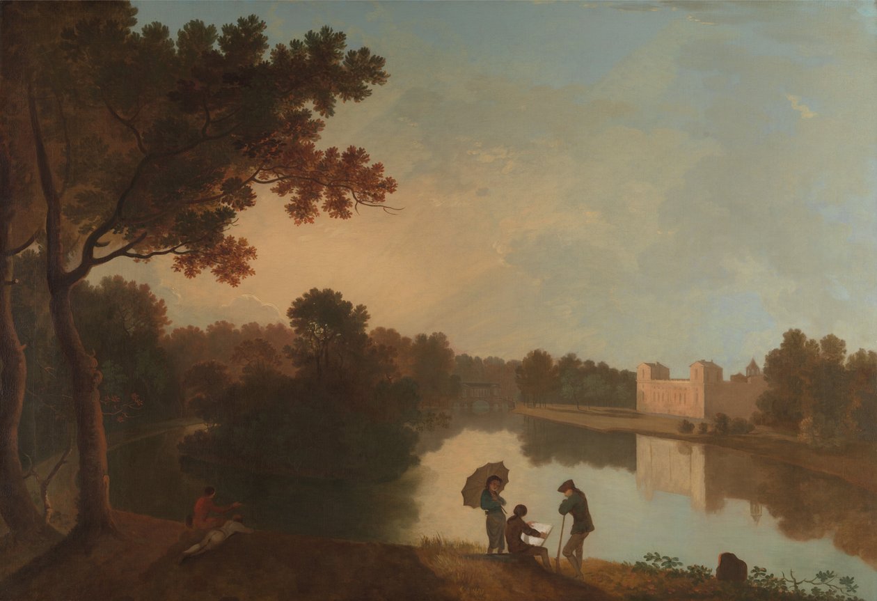 Wilton House od południowego wschodu autorstwa Richard Wilson