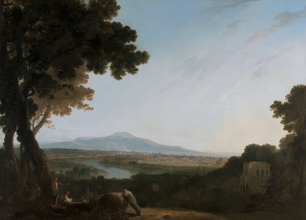 Rzym z Villa Madama autorstwa Richard Wilson