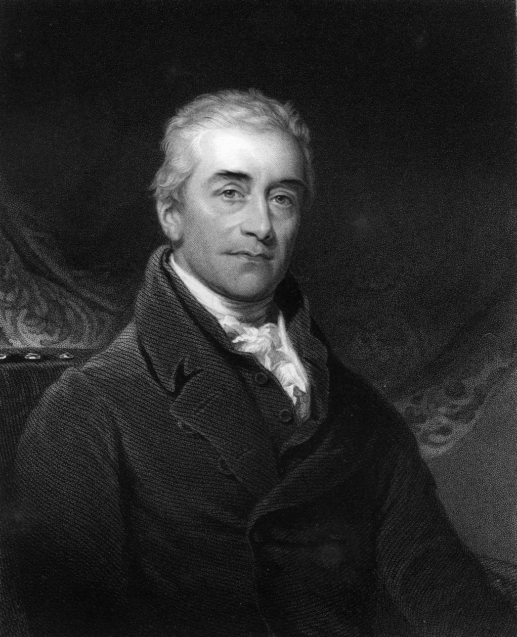 Sir Samuel Romilly, reformator prawa angielskiego, 1836. autorstwa Richard Woodman