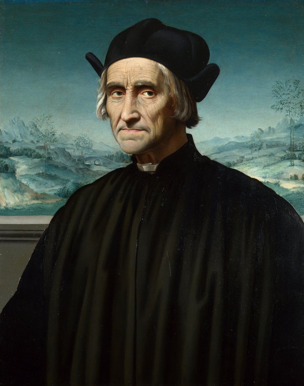 Portret Girolamo Benivieniego autorstwa Ridolfo del Ghirlandaio