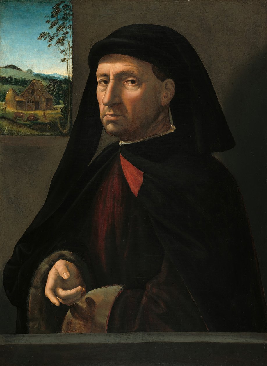 Portret dżentelmena, ca. 1505. autorstwa Ridolfo Ghirlandaio