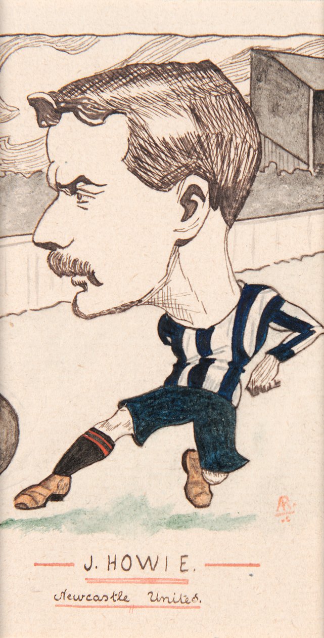 James Howie, Newcastle United autorstwa Rip