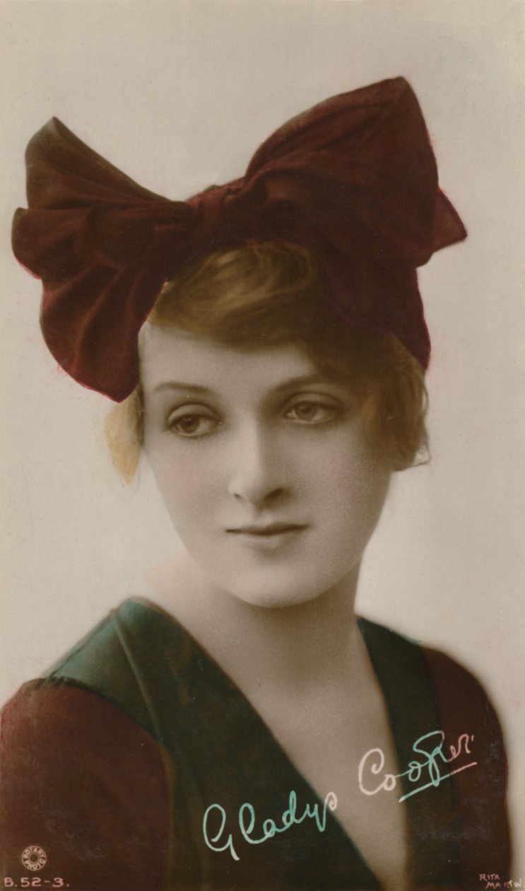 Gladys Cooper, 1888-1971, ok. 1930 autorstwa Rita Martin