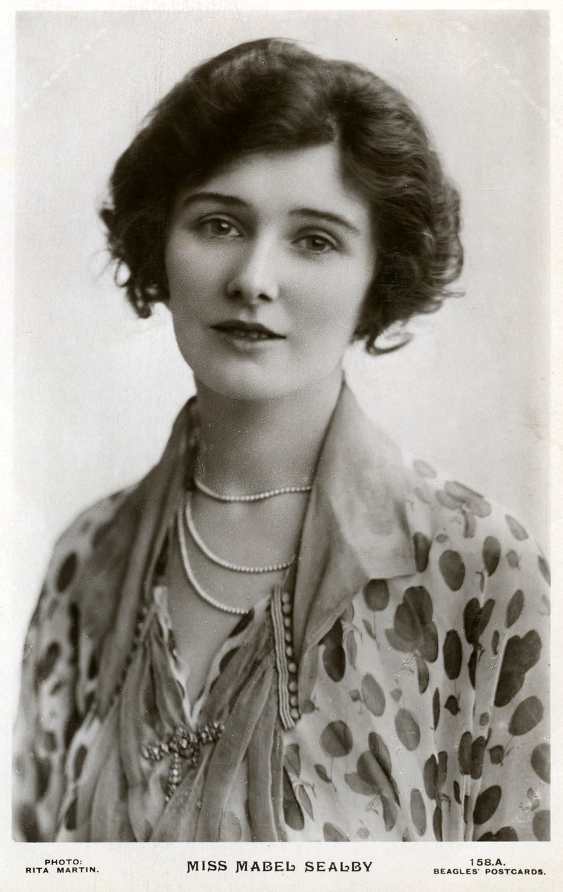 Mabel Sealby, brytyjska aktorka, c1900-c1910. autorstwa Rita Martin