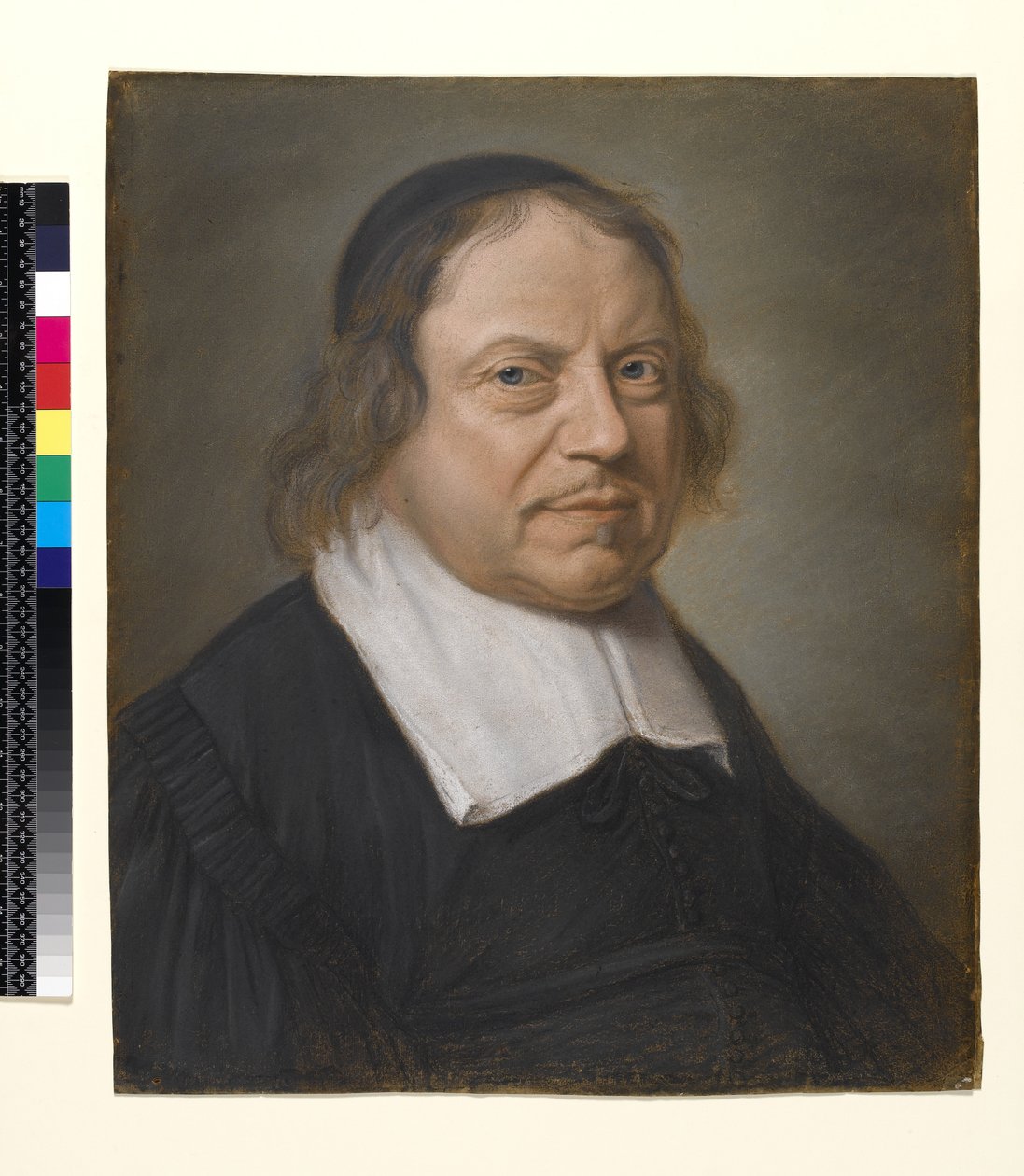 Kryminalista porucznik Tardieu (pastel na papierze) autorstwa Robert Nanteuil