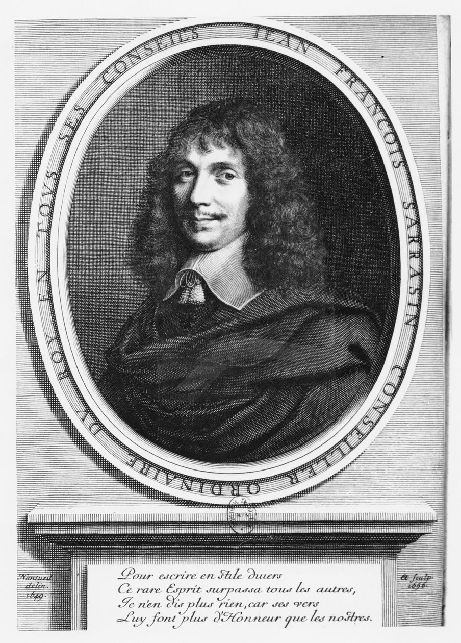 Portret Jean-François Sarasin autorstwa Robert Nanteuil