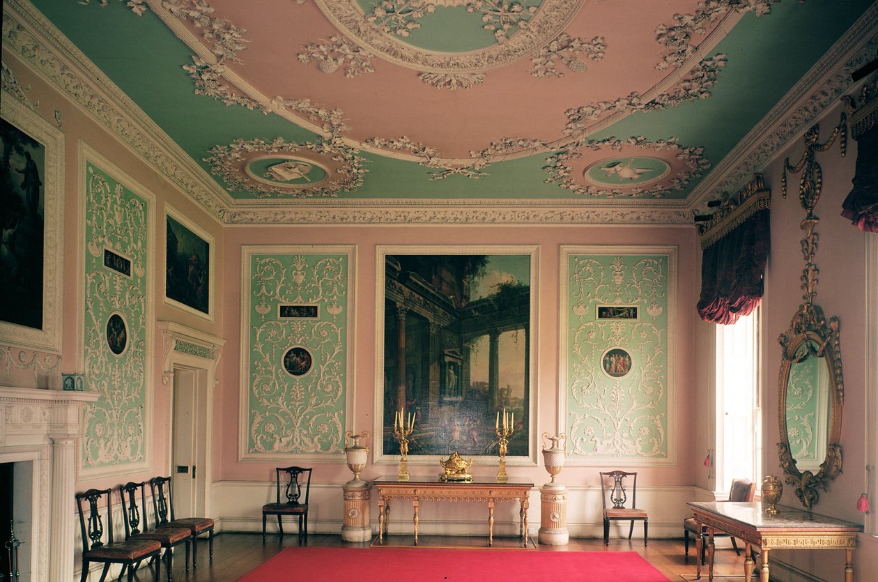 Jadalnia, ok. 1766 autorstwa Robert Adam