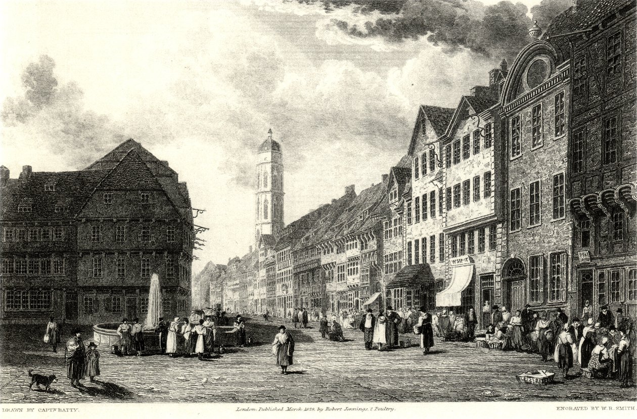 Getynga Markt Weender Strasse autorstwa Robert Batty