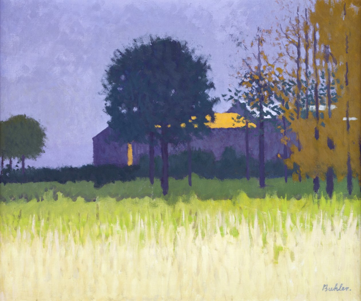 Farma Amagansett, Long Island autorstwa Robert Buhler