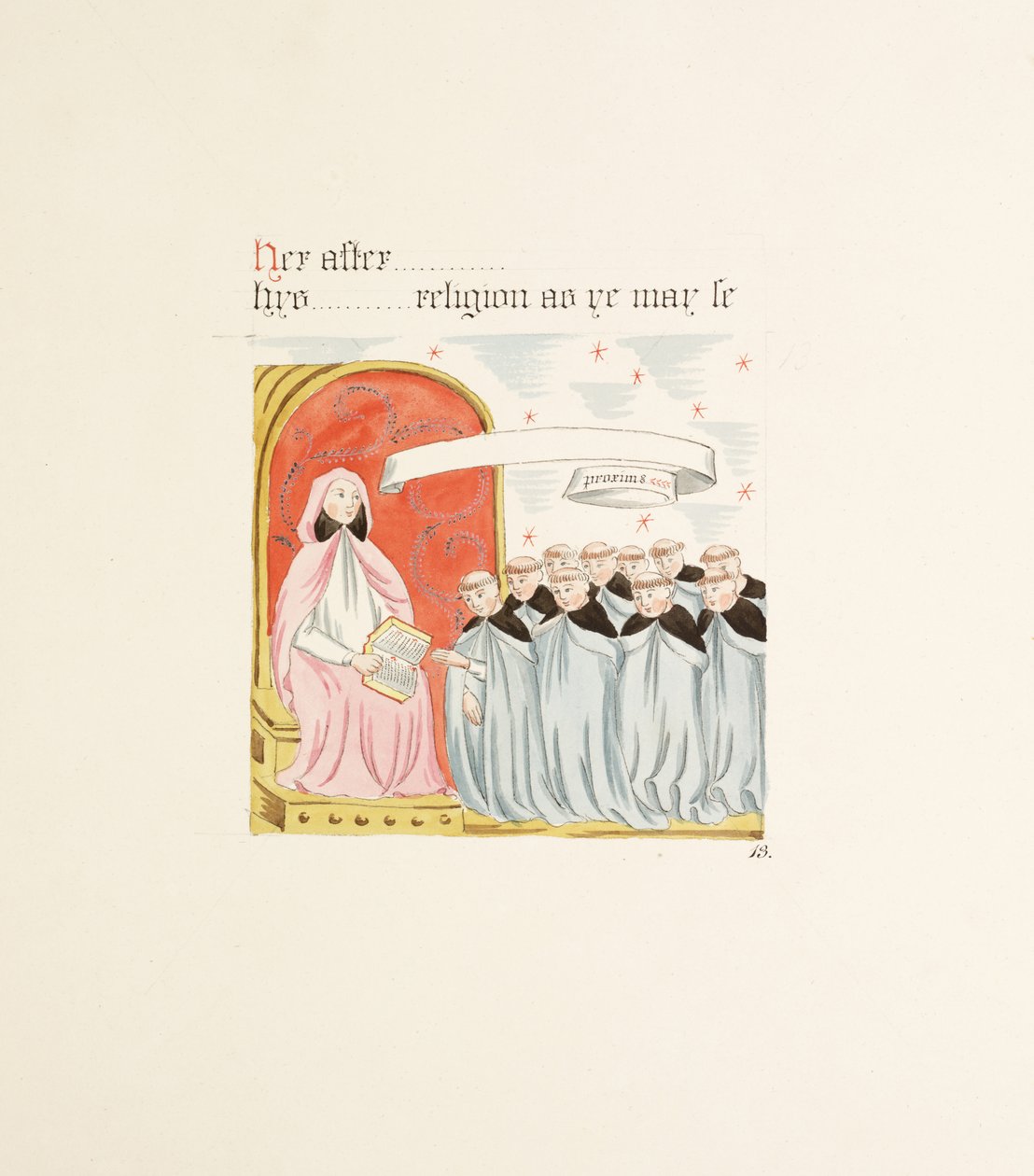 Ms. New Coll 380, f22r. The antiquities of the Cathedral Church of Saint Mary, Carlisle, drawn by Robert Carlile, 1795 (pen und ink and wc on paper) autorstwa Robert Carlile
