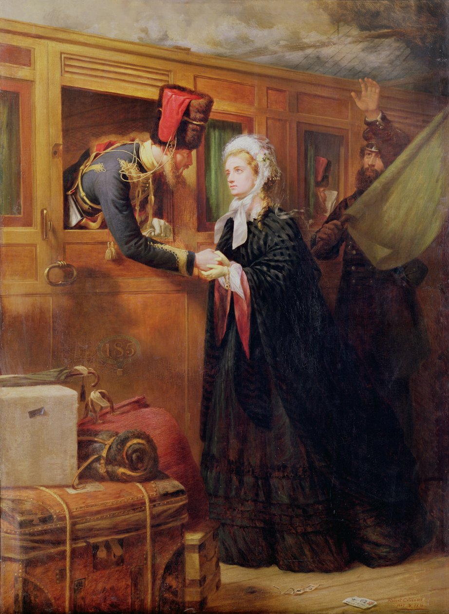 Pożegnanie Lekkiej Brygady, 1885 autorstwa Robert Collinson