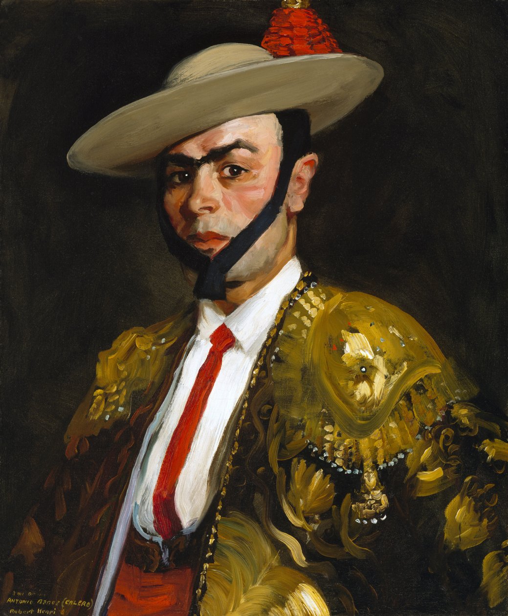 Antonio Banos, 1908 autorstwa Robert Cozad Henri