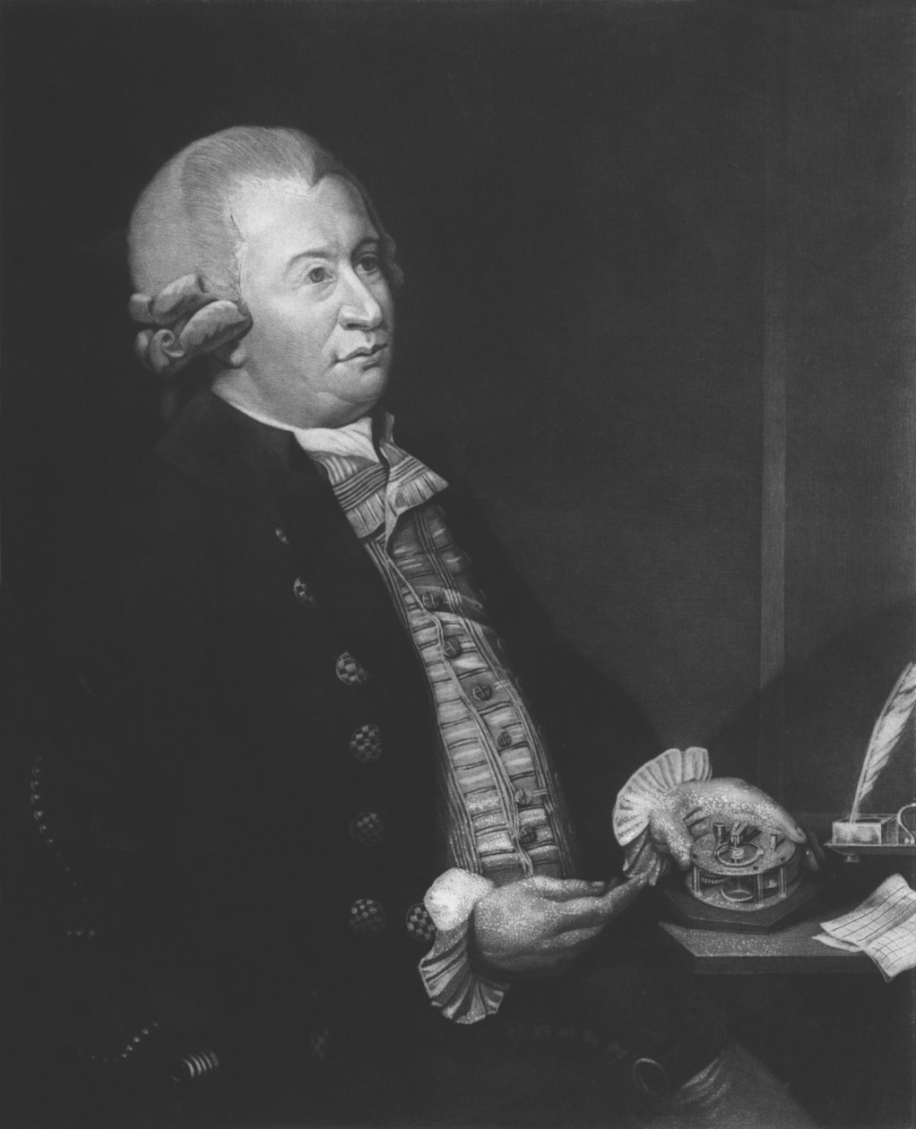 John Arnold (1736-99), ryty przez Reid autorstwa Robert Davy