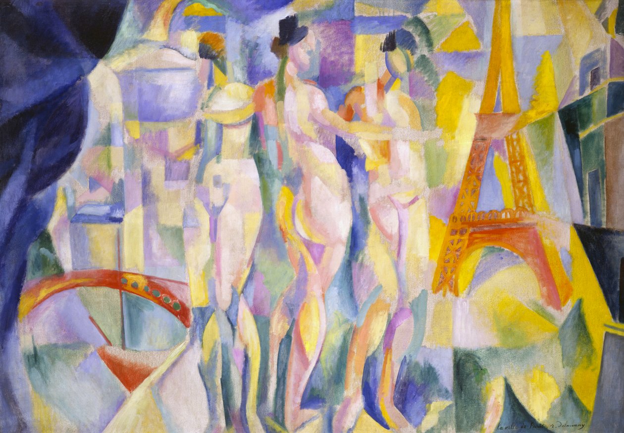 Miasto Paryż autorstwa Robert Delaunay