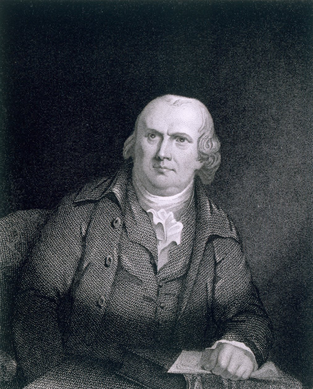 Robert Morris (1733-1806) grawerowany przez Thomasa B. Welcha (1814-74) według kopii oryginału Jamesa Bartona Longacre (1794-1869) autorstwa Robert Edge Pine