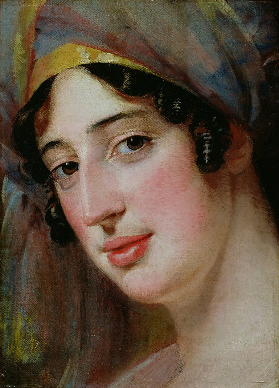 Portret żony artysty autorstwa Robert Fagan