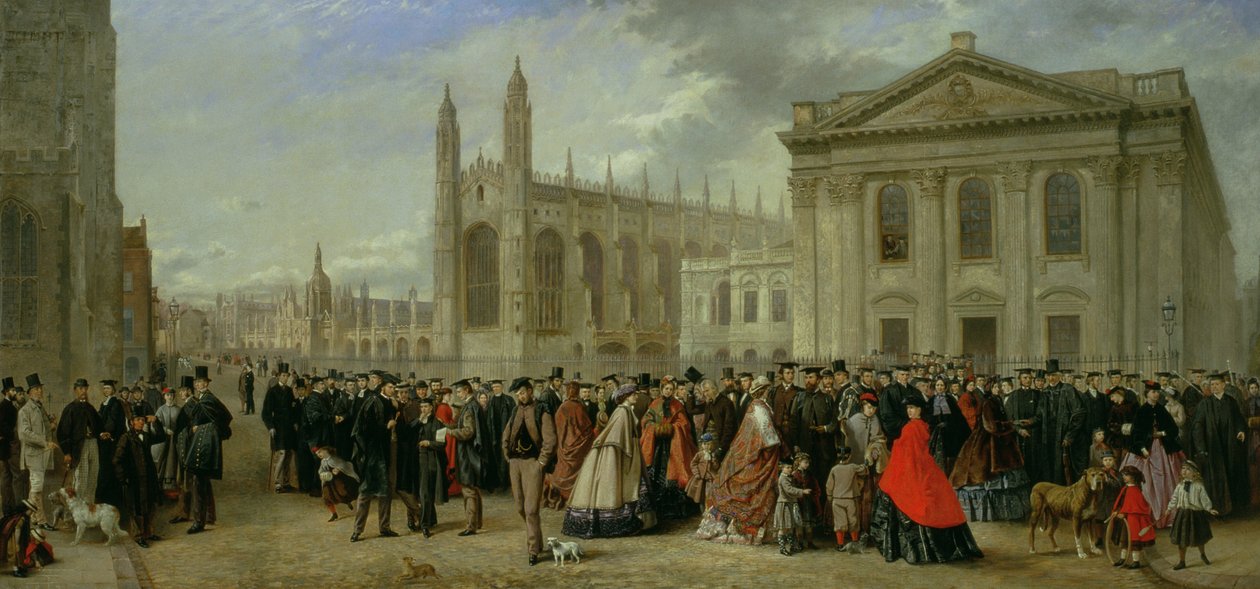Stopień naukowy Poranek w Cambridge w 1863 r. autorstwa Robert Farren