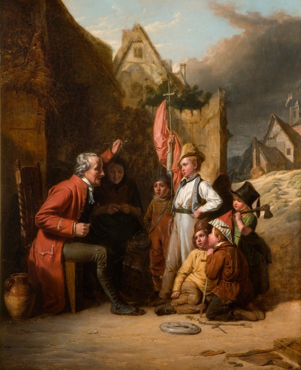 Stara drewniana noga, 1830 autorstwa Robert Farrier