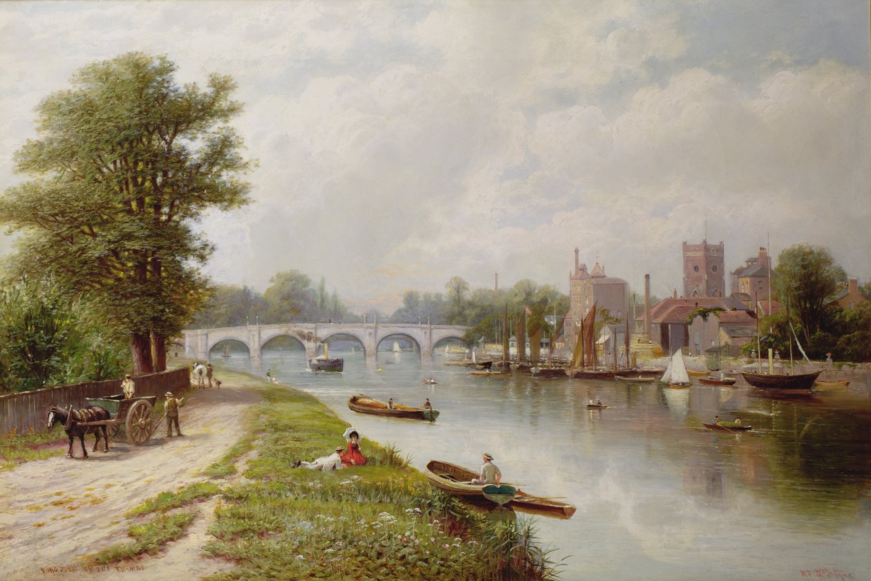 Kingston nad Tamizą autorstwa Robert Finlay McIntyre