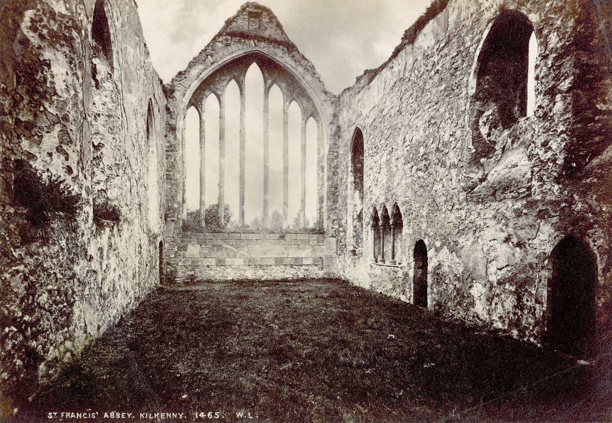 Opactwo św. Franciszka, Kilkenny (zdjęcie w sepii) autorstwa Robert French