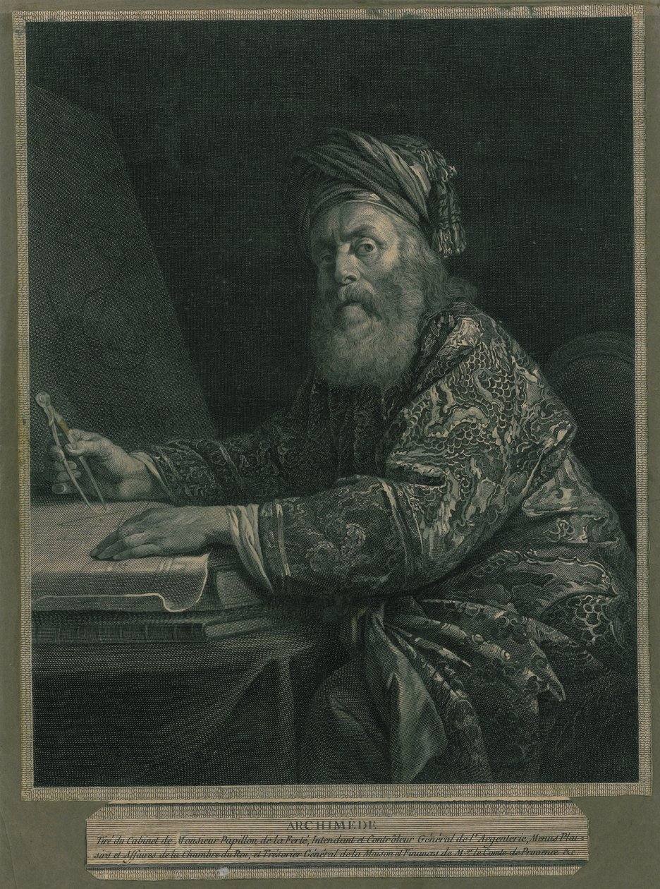 Archimedes autorstwa Robert Gaillard