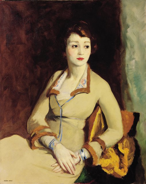Portret Fay Bainter autorstwa Robert Cozad Henri