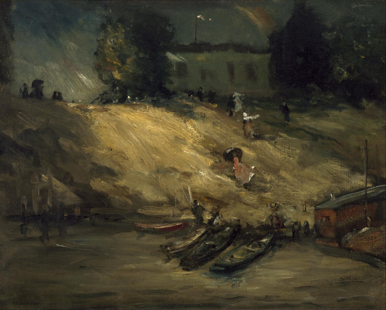 Nagły prysznic autorstwa Robert Cozad Henri