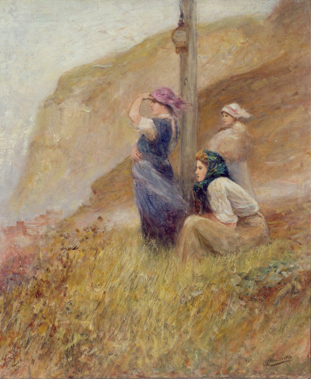 Czekam na klifach autorstwa Robert Jobling