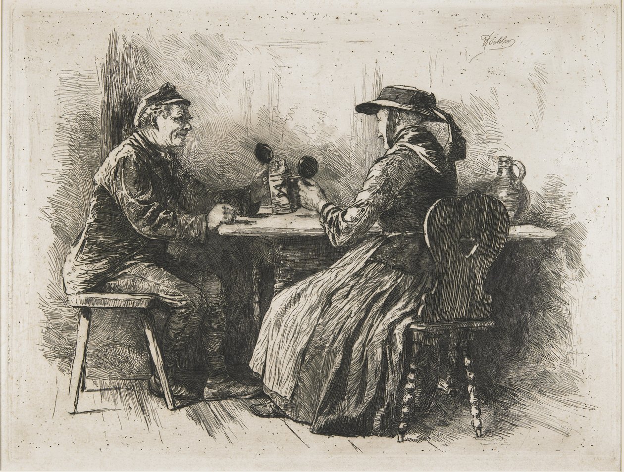 Pyta!, 1886 autorstwa Robert Koehler
