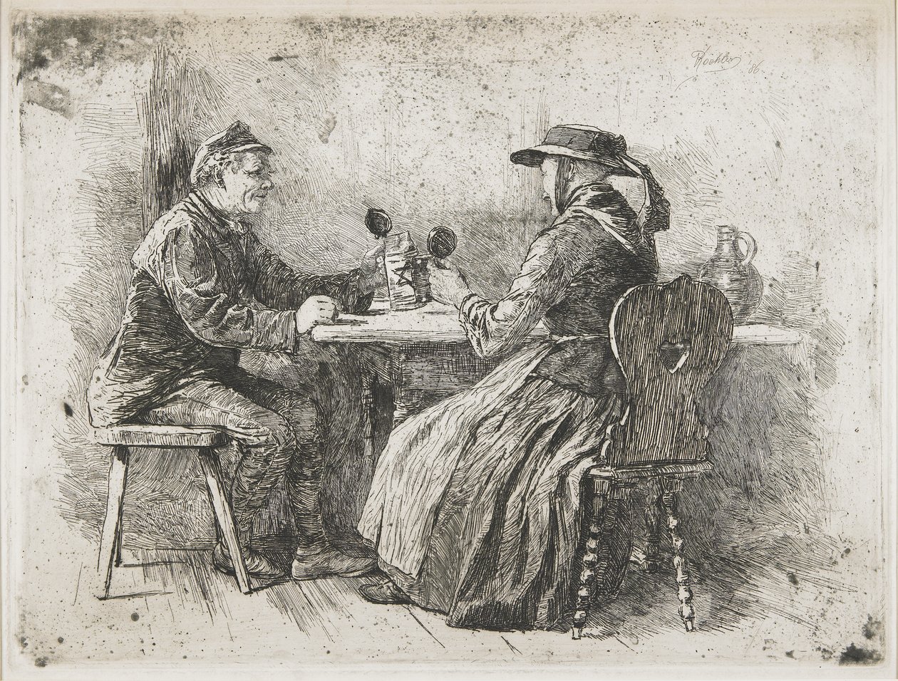 Pyta!, 1886 autorstwa Robert Koehler