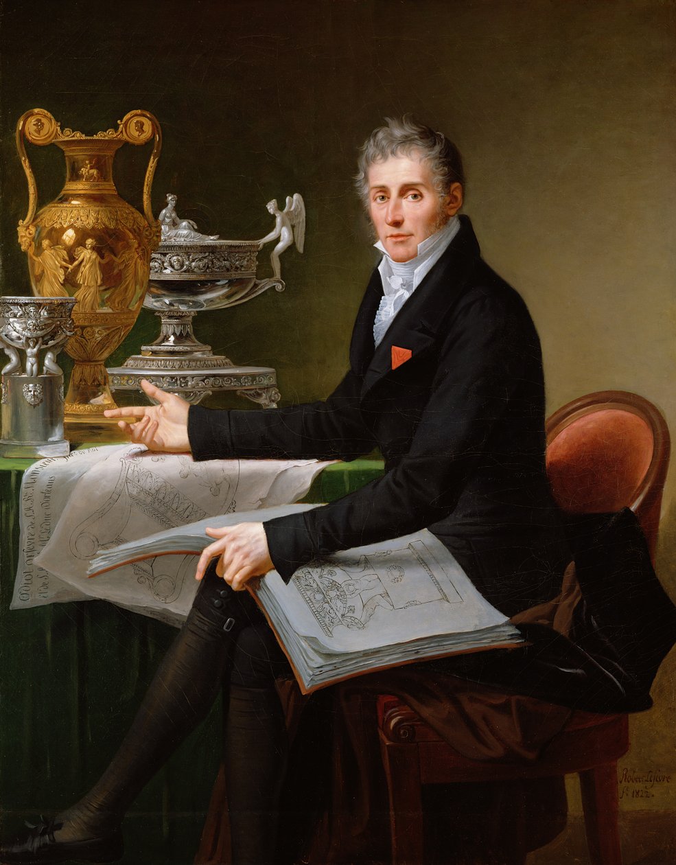 Jean-Baptiste-Claude Odiot, 1822 autorstwa Robert Lefevre