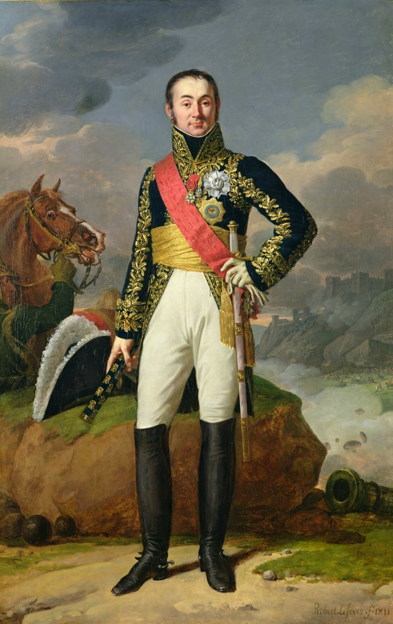 Nicolas-Charles Oudinot (1767-1847) książę Reggio i marszałek Francji, 1811 autorstwa Robert Lefevre