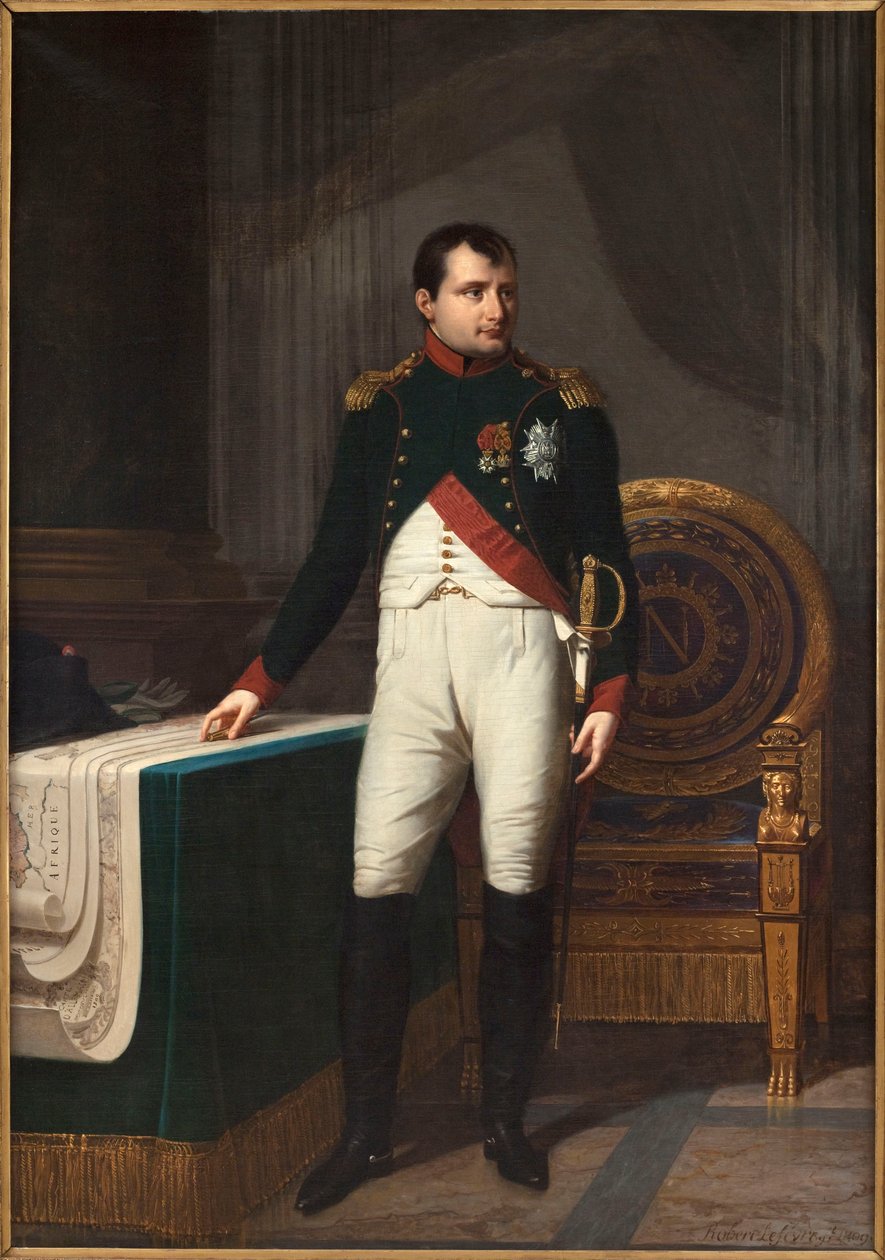 Portret Napoleona I autorstwa Robert Lefevre