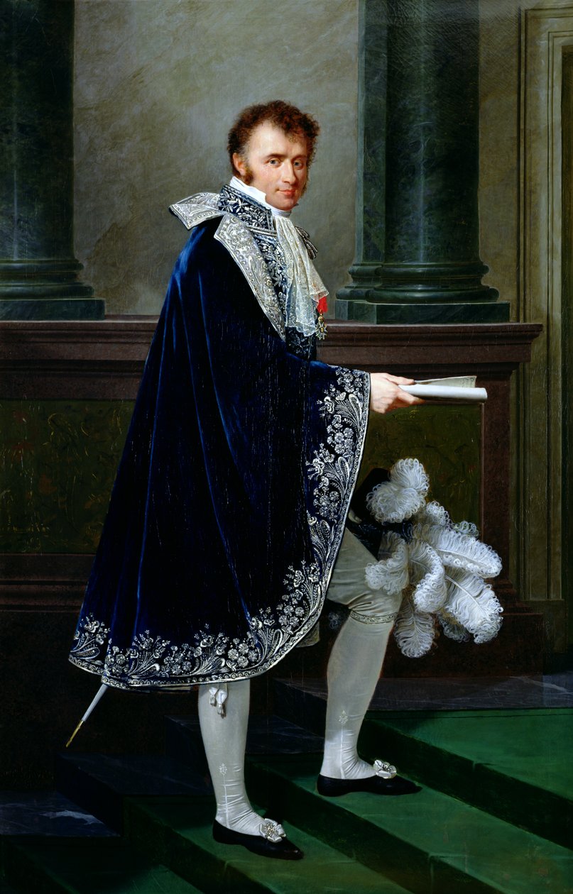 Portret Francois-Nicolas Mollien (1758-1850) 1806 autorstwa Robert Lefevre