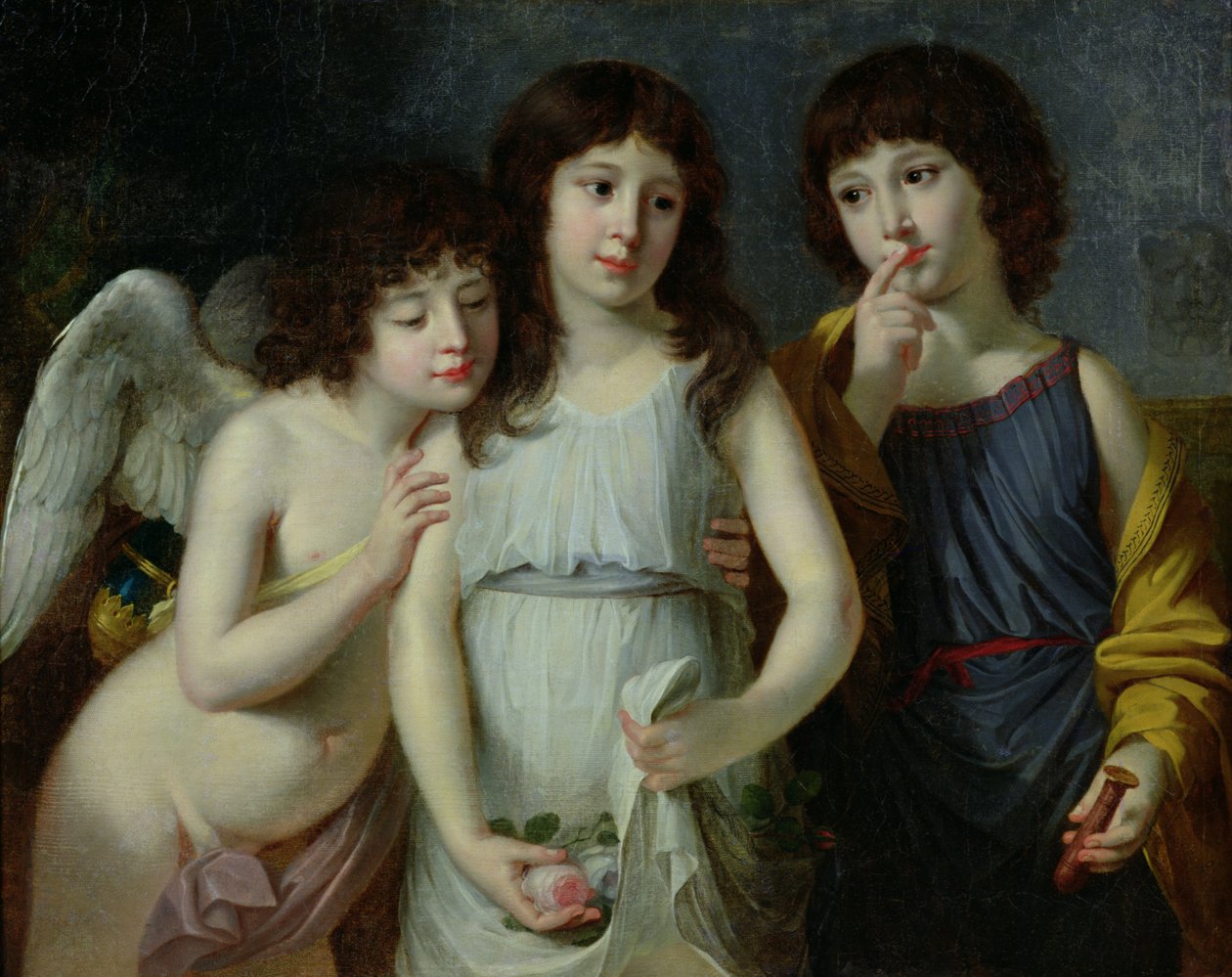 Troje dzieci Monsieur Langlois autorstwa Robert Lefevre