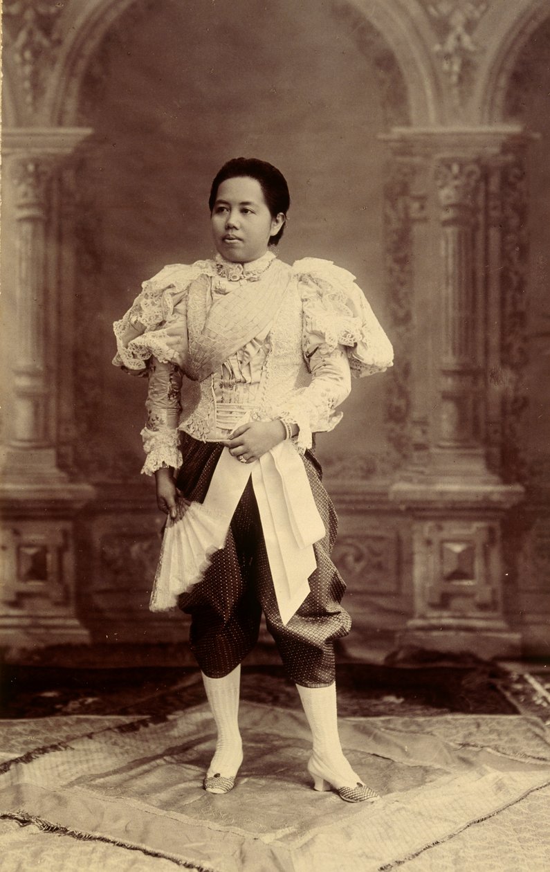 Królowa Saovabha Bongsri, 1890 autorstwa Robert Lenz
