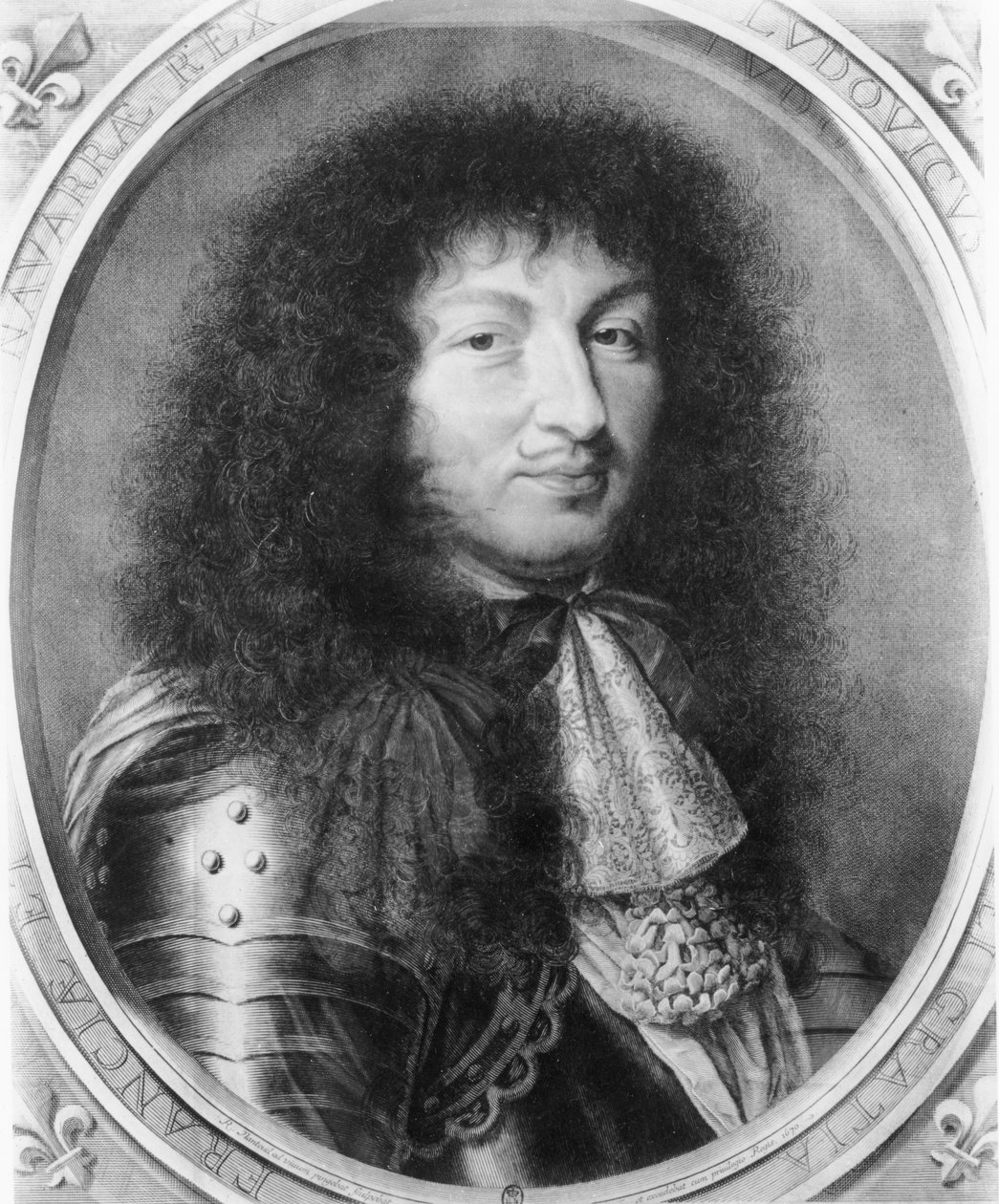 Ludwik XIV, 1676 autorstwa Robert Nanteuil