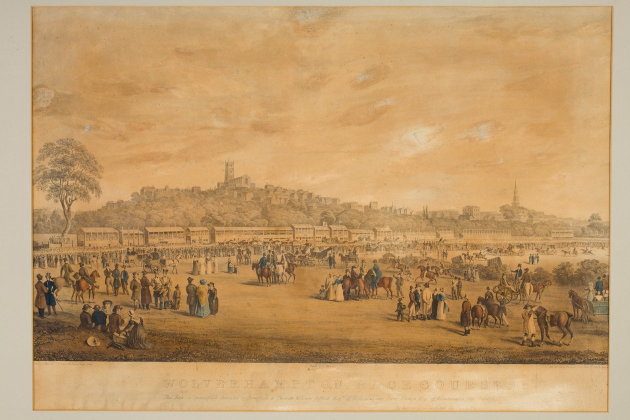 Tor wyścigowy w Wolverhampton autorstwa Robert Noyes