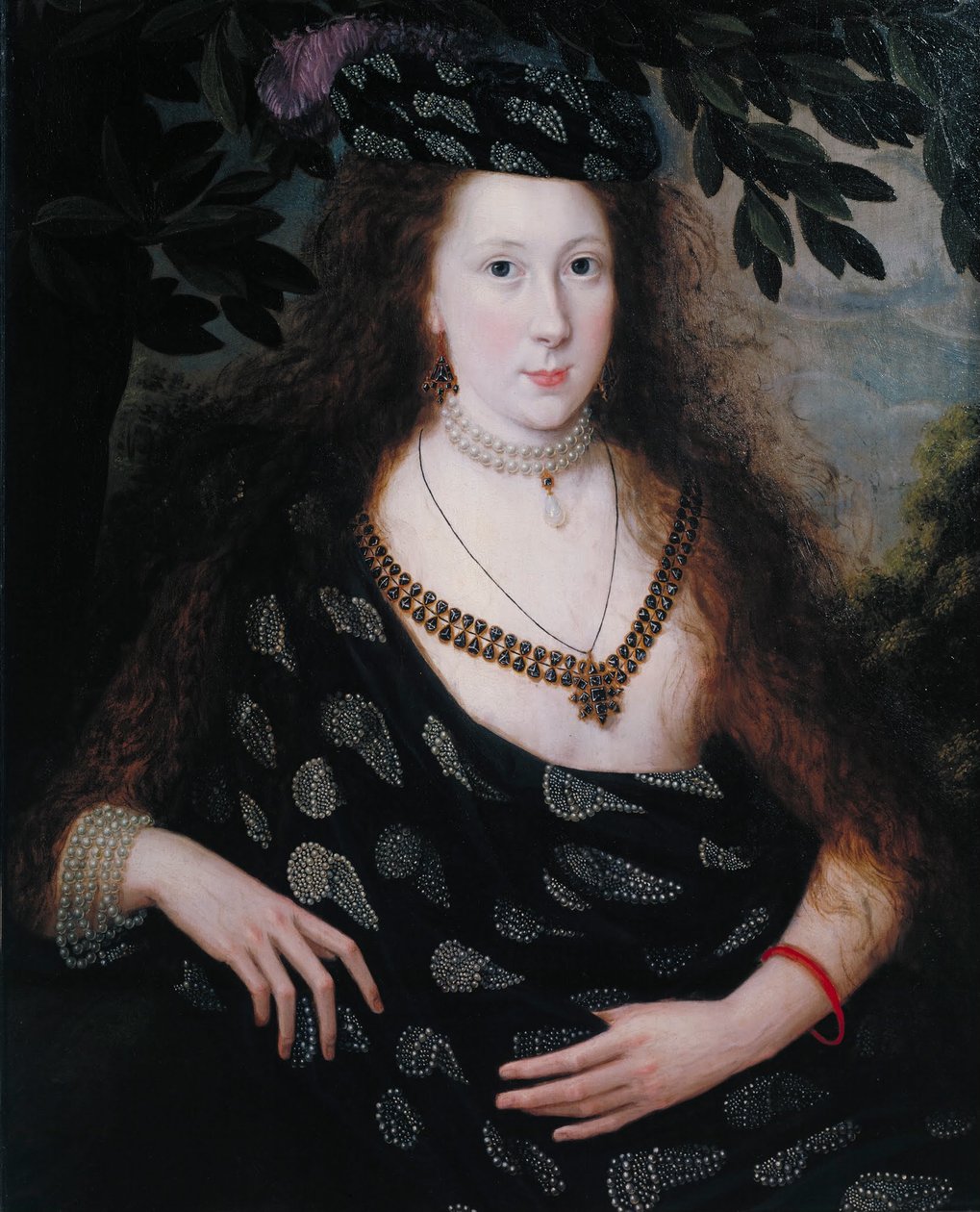 Lady Elżbieta Papież autorstwa Robert Peake
