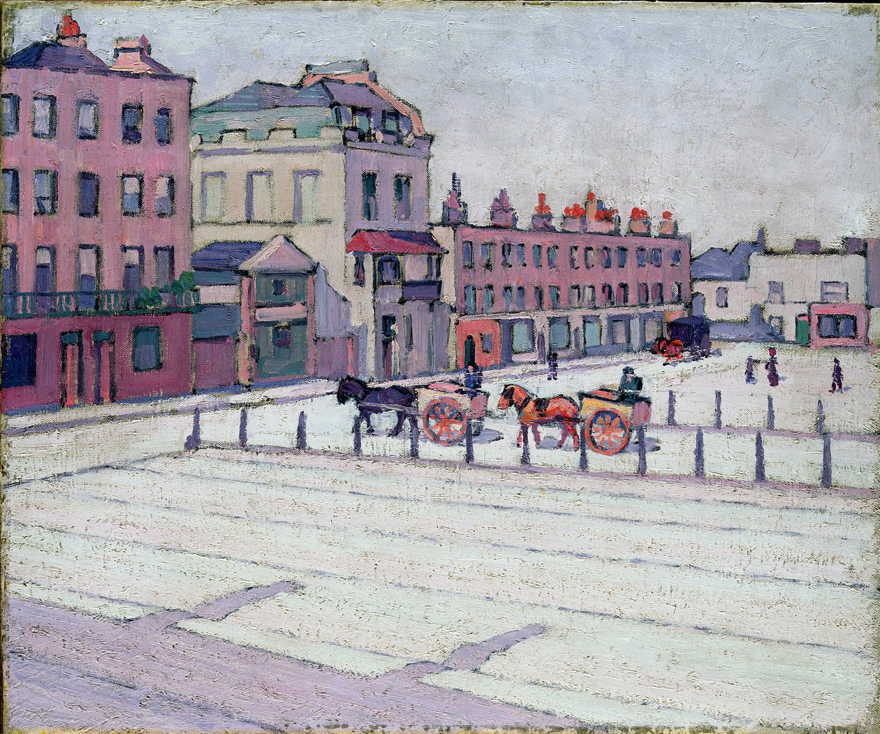 Cumberland Market, North Side, 1912 autorstwa Robert Polhill Bevan
