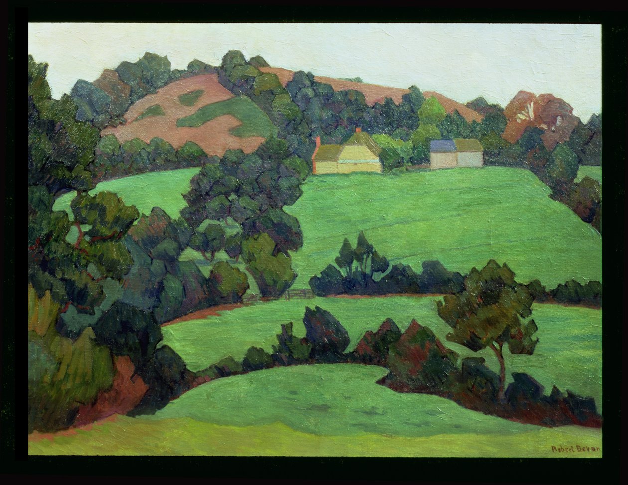 Krajobraz autorstwa Robert Polhill Bevan