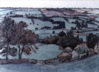 Rozmaryn, Devon autorstwa Robert Polhill Bevan